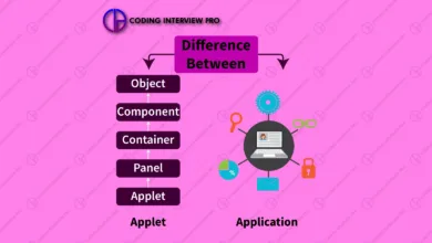 Difference Between Applet and Application