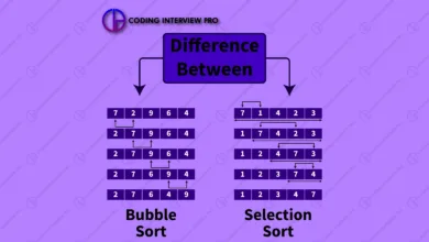 Difference Between Bubble Sort and Selection Sort