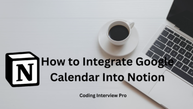 How to Integrate Google Calendar Into Notion